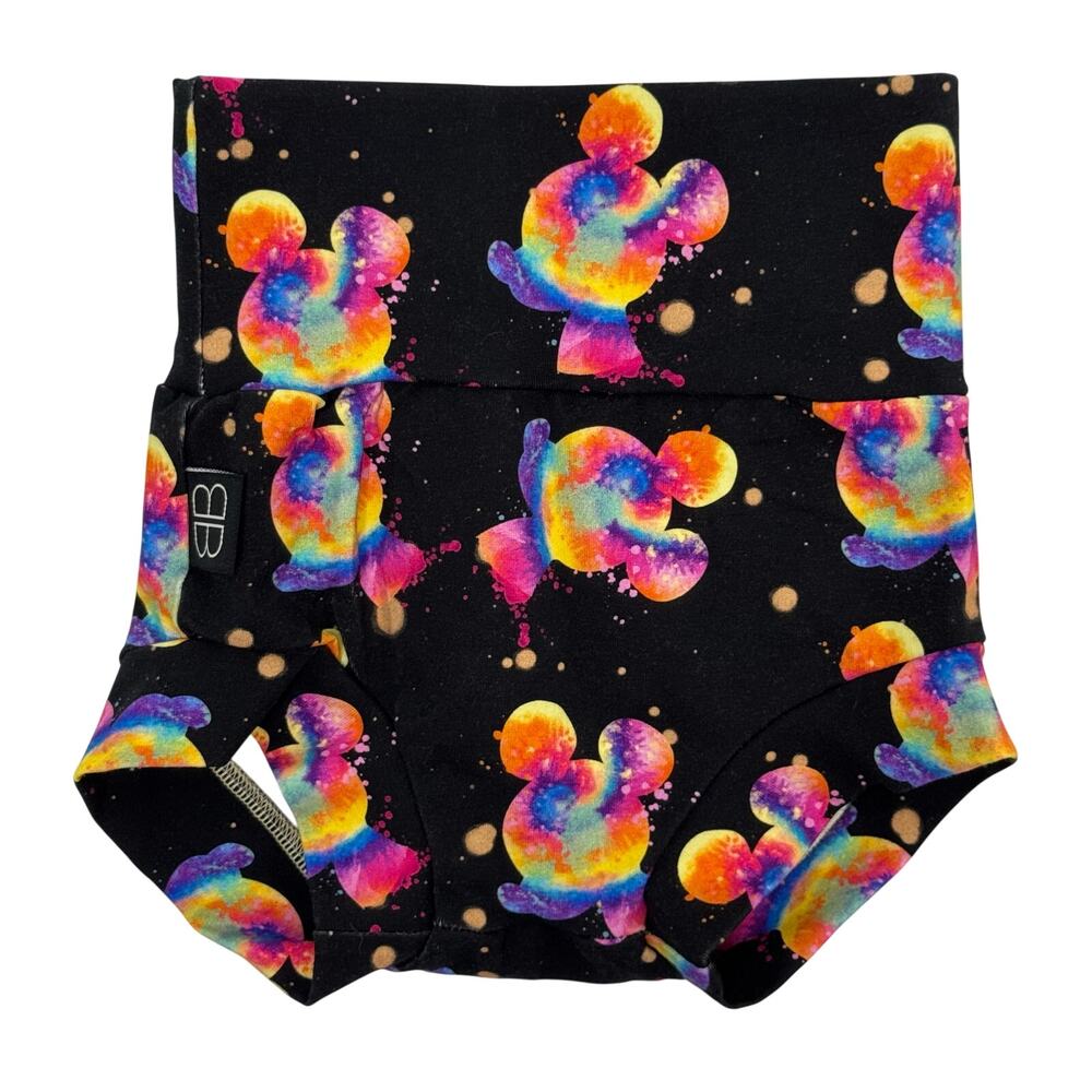 Baby Bums Watercolor Mickey Mouse Bummies Shorts Size 18/24 Months